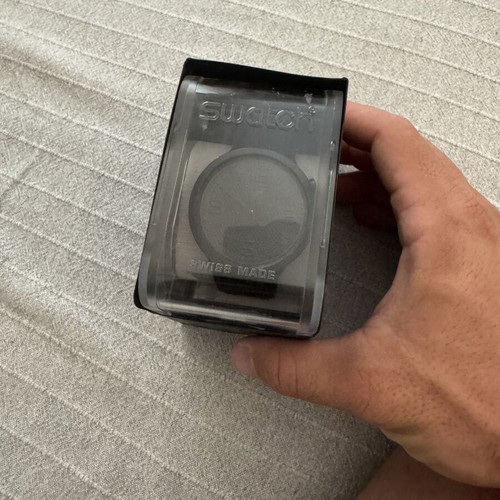 Swatch Big Bolt black watch