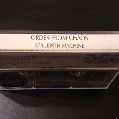 Order from chaos Stillbirth machine cassette tape like new, metal