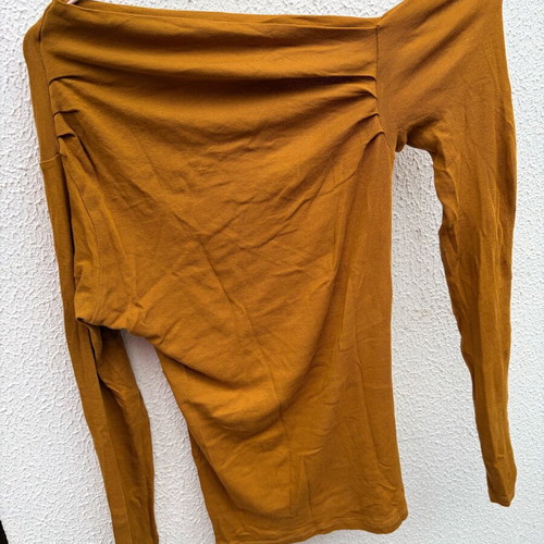 Zara Mustard Long-Sleeve Shirt Like New