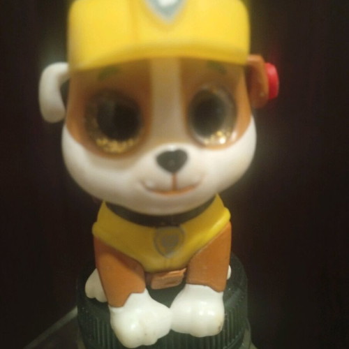 Rubble Paw Patrol Ty Mini Boos figure like new