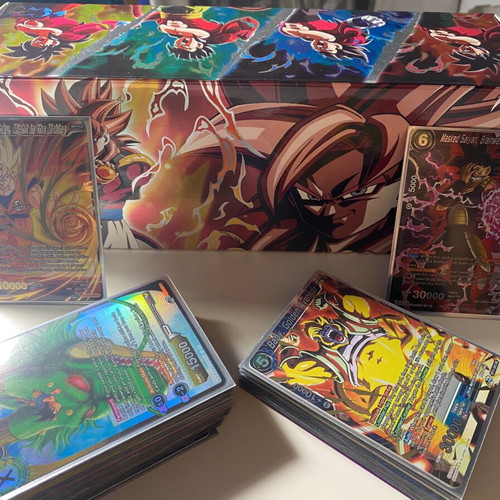 Dragon Ball foil cards like new, set of 69
