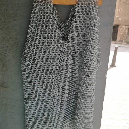 Chainmail armor interior used