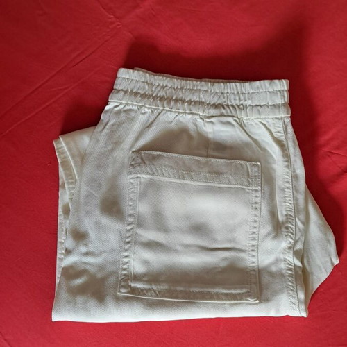 H&M Summer Jogger Cargo Pants New White Size L