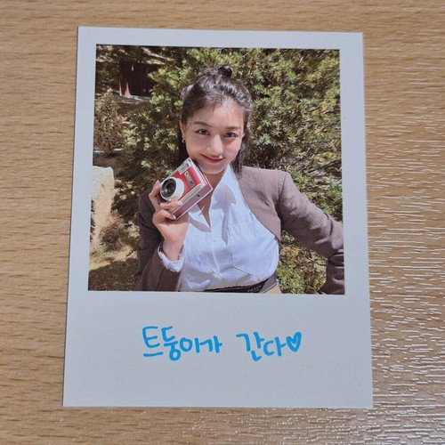 Twice Jihyo Between 1&2 polaroid kpop in perfect condition