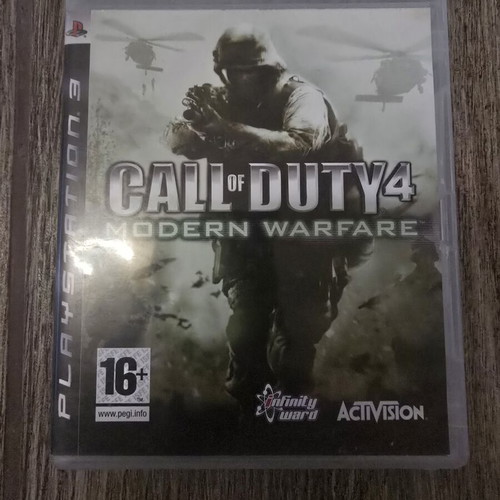 Call of Duty 4 Modern Warfare Trilogy PS3 game, like new