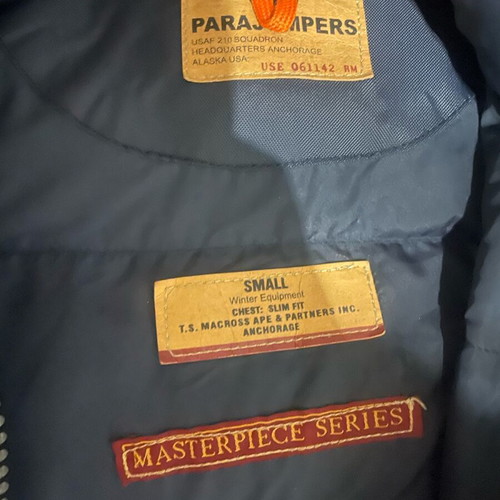 Parajumpers Womens Masterpiece Series Jacket used, size S, black