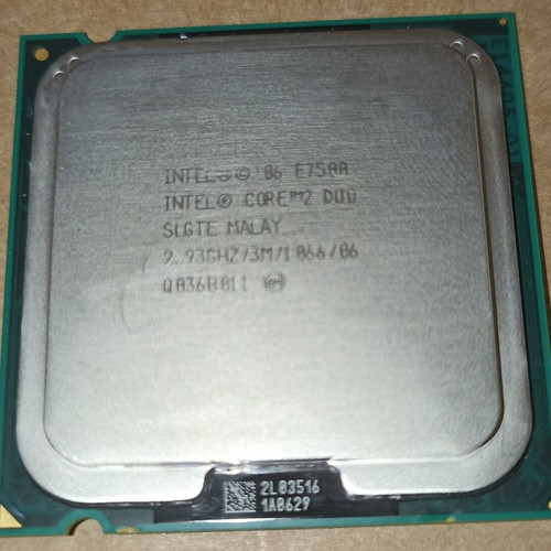 Intel Core 2 Duo E7500 processor like new