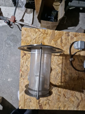 Inox outdoor light used