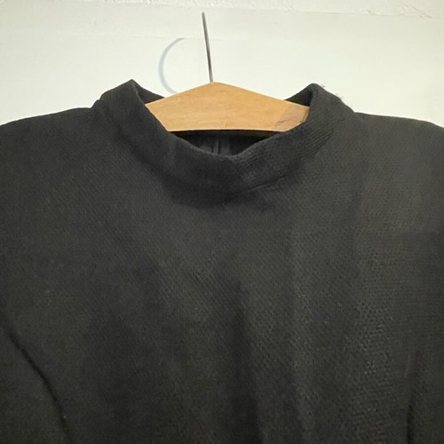 Collection London black textured mini dress size 44 like new