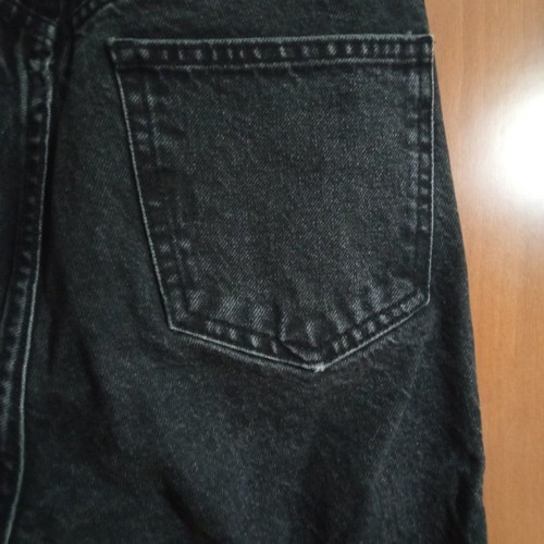 Zara Mom Style Jeans XS 34 used, high waist, black