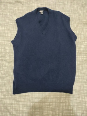 Γιλέκο ανδρικό μέγεθος M σαν καινούργιο, navy blue