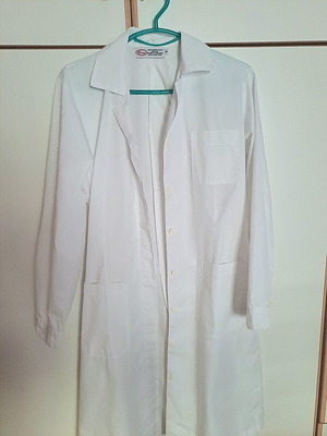 Medical robe Anta new, white, size small