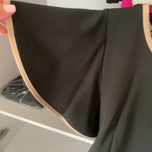 BSB blouse like new, black with beige details, size XXL