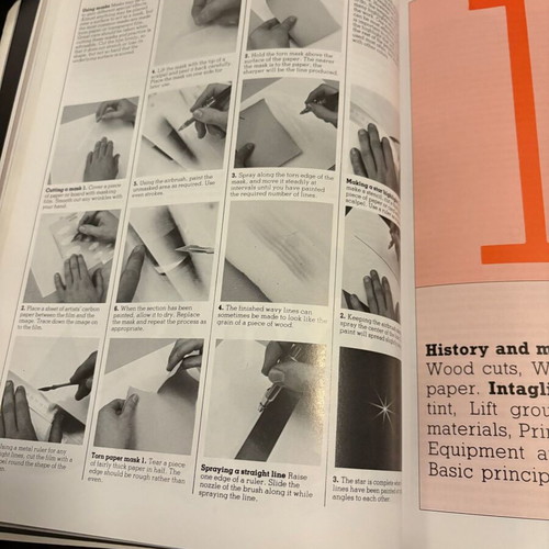 The Artist's Manual book, complete guide to art techniques and materials