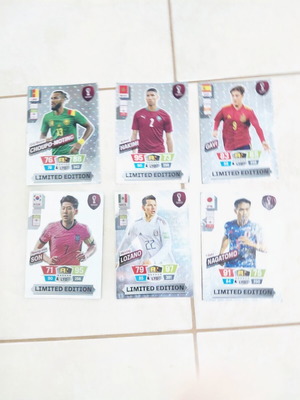 Limited Edition Cards 2022, like new, set of 6