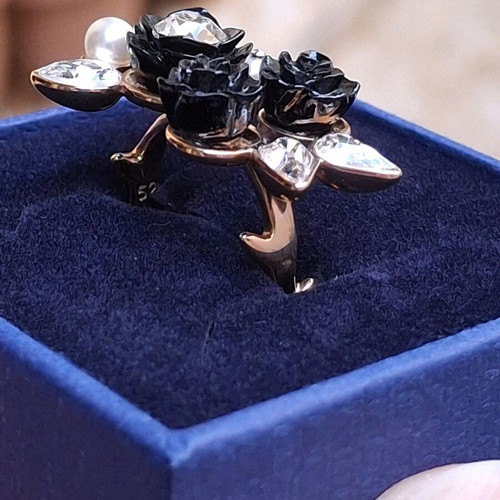 Swarovski ring 52 mm