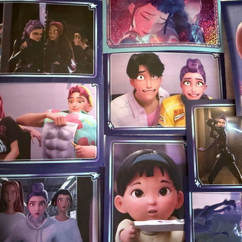 K-Pop Demon Hunters stickers for album completion
