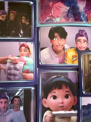 K-Pop Demon Hunters stickers for album completion
