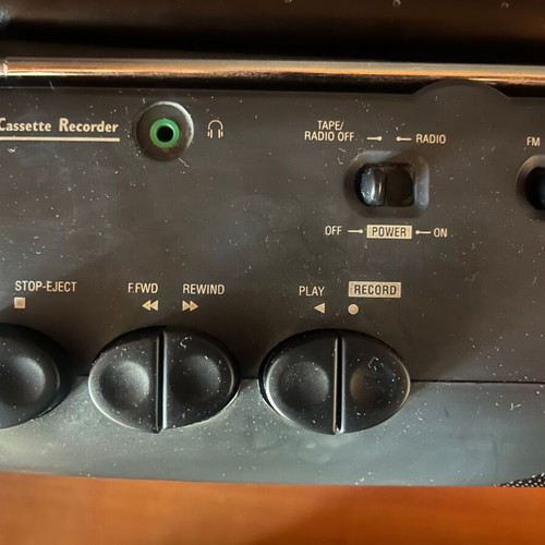 Philips AQ4150 portable radio cassette player, vintage 90s