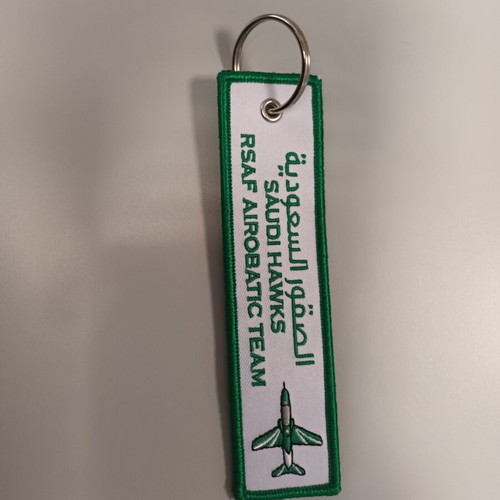 Collectible keychain Remove Before Flight Saudi Hawks new