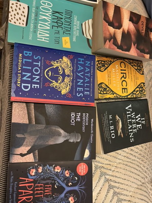 Set of 8 English & Greek Books, Fantasy, Classics, Dark Academia