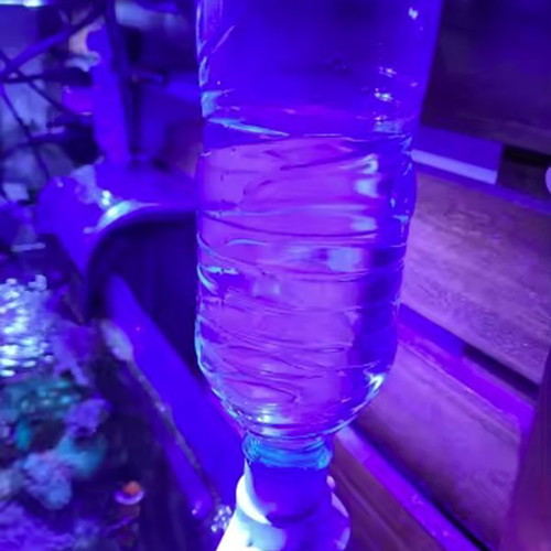 Water refill device for aquarium