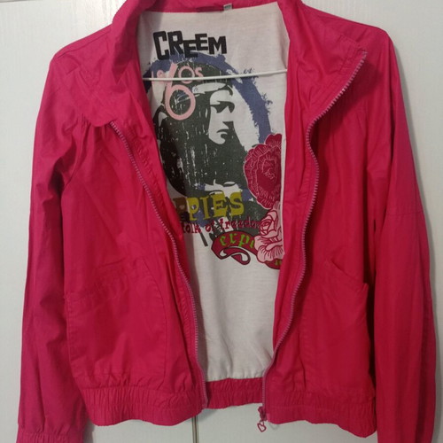 Light jacket like new, fuchsia, size XS