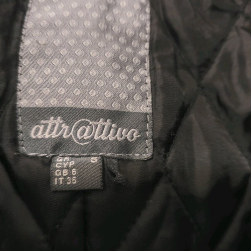 Attrattivo jacket used, black, size S