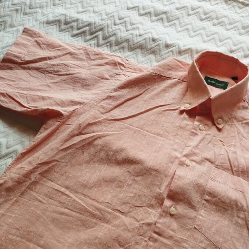 Vestito Cotone short-sleeve shirt, M, coral