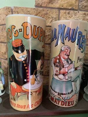 Vintage decorative vases 35 cm, like new