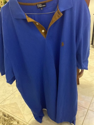 Men's T-shirt 5XL blue like new