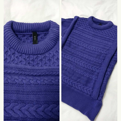 Y.A.S Ultra Violet-Purple Small pullover like new