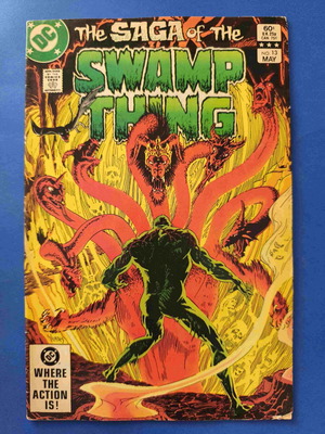 The Saga of the Swamp Thing 13 μεταχειρισμένο κόμικ