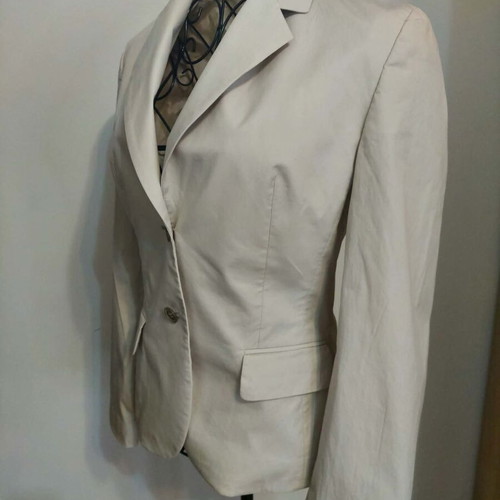 Boss vintage women's beige blazer jacket size Small like new