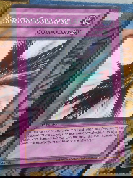 Spatial Collapse (IOC 1st, Yugioh)