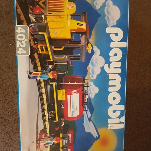 Playmobil 4024 Train used, freight train set 1995