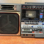 Sharp GF-800Z (D) Stereo Cassette Boombox used