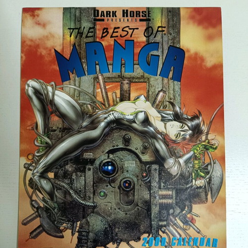 Dark Horse Presents The Best of Manga 2000 Calendar like new