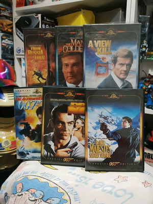 Πακέτο DVD James Bond 007 σαν καινούργιο, 6 τεμάχια
