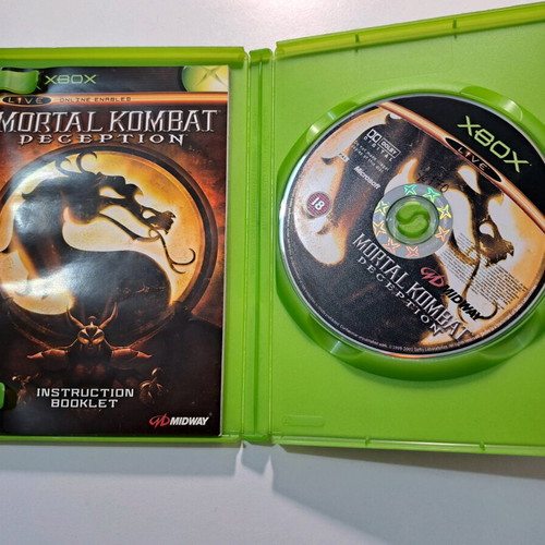 Mortal Kombat Deception Xbox used fighting game