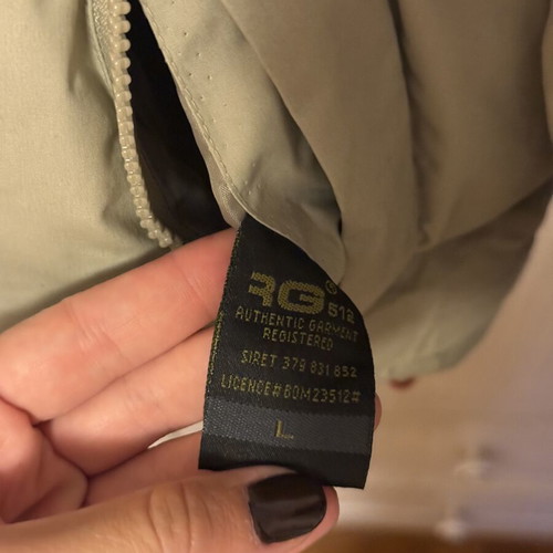 Men's jacket, khaki green, size L