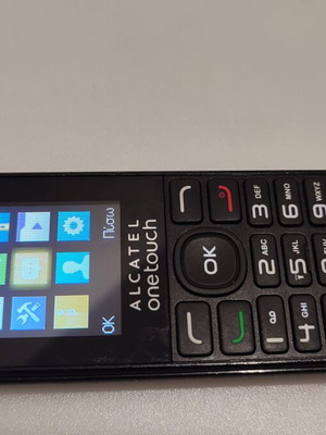 Alcatel One touch 1050d μεταχειρισμένο, λειτουργικό χωρίς φόρτιση