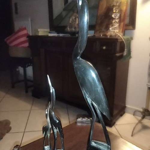 Ebony Wood Herons like new