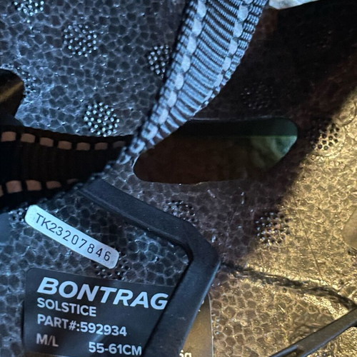 Bontrager bicycle helmet like new, size M