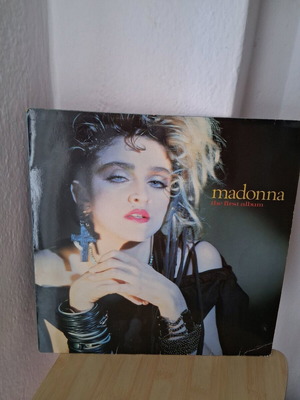 Madonna The First Album vinyl record 33 rpm used, pop