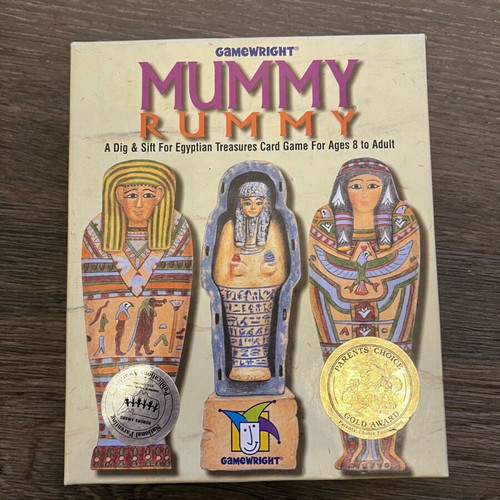 Mummy Rummy board game unused