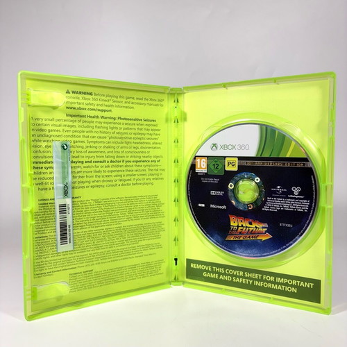 Back to the Future The Game 30th Anniversary Edition for Xbox 360 like new, complete
