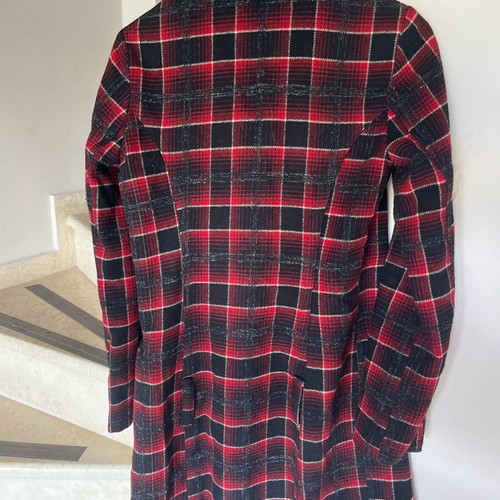 Salina checked coat like new, multicolor size M