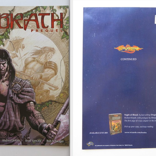 Brath complete set used, Crossgen Comics in English