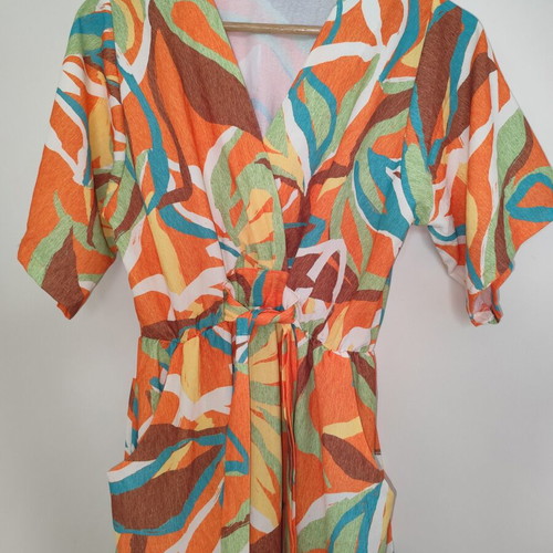 Colorful dress XXL used, excellent condition